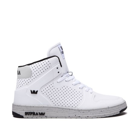 Supra Vaider 2.0 Lx Mens High Tops Shoes White UK 41MCX